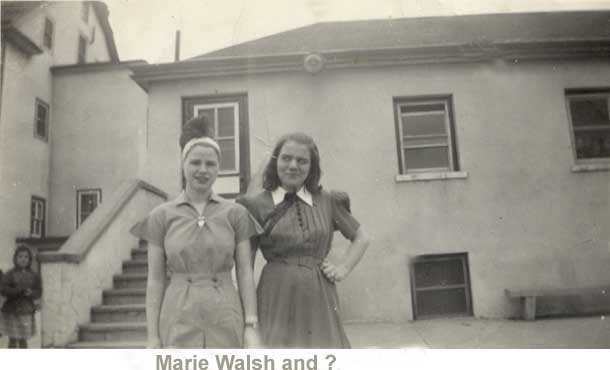 Marie Walsh and Unknown